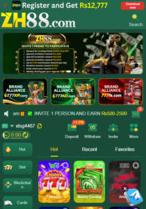 ZH88 Game for Download – Pakistan’s Trending Casino & Betting App 3