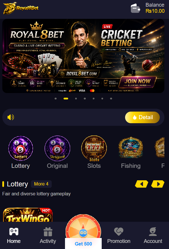 royal8bet game